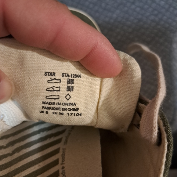 Taos washed canvas sneakers 8 - Picture 6 of 6